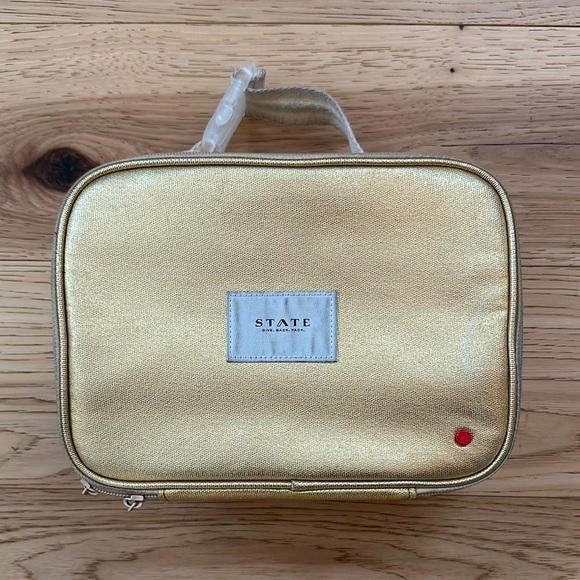 State Gold Backpack and lunchbox Set - Picture 2 of 11